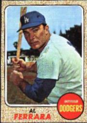 1968 Topps Baseball Cards      034      Al Ferrara